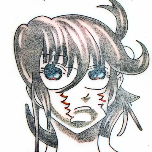 Anime tattoo design idea