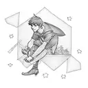 peter pan  tattoo design idea