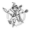 peter pan  tattoo design idea
