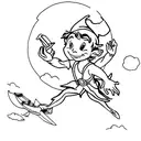 peter pan  tattoo design idea