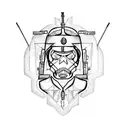 soldier ak47 tattoo design idea