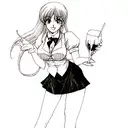 bartender tattoo design idea