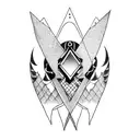 shuriken  tattoo design idea