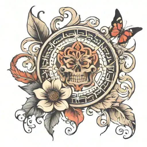 19;21 tattoo design idea