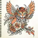 19;21 tattoo design idea