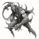 illidan  tattoo design idea