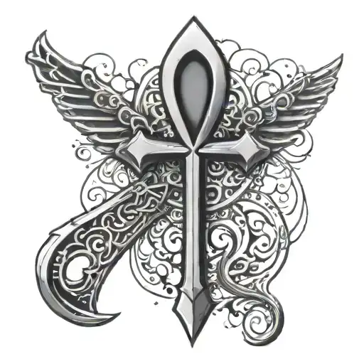 ankh tattoo design idea
