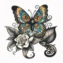 imperfectly beautiful   tattoo design idea