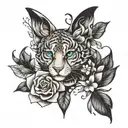 imperfectly beautiful   tattoo design idea