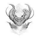 black mamba tattoo design idea