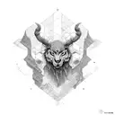 1312 below tattoo design idea