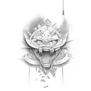 1312 tattoo design idea