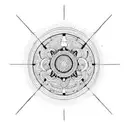 "Loop 3 Mafia" psychedelic tattoo design idea