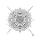 "Loop 3 Mafia" psychedelic tattoo design idea