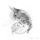 Aaliyah tattoo design idea