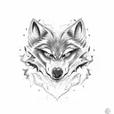 werewolf tattoo design idea