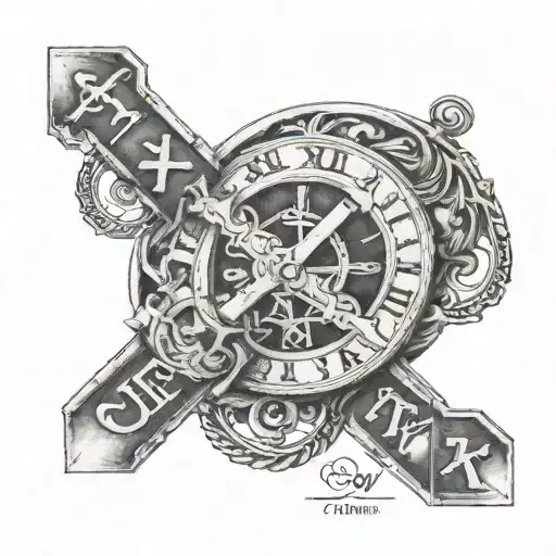 11/22/78 in Roman numerals from elbow to wrist tattoo design idea