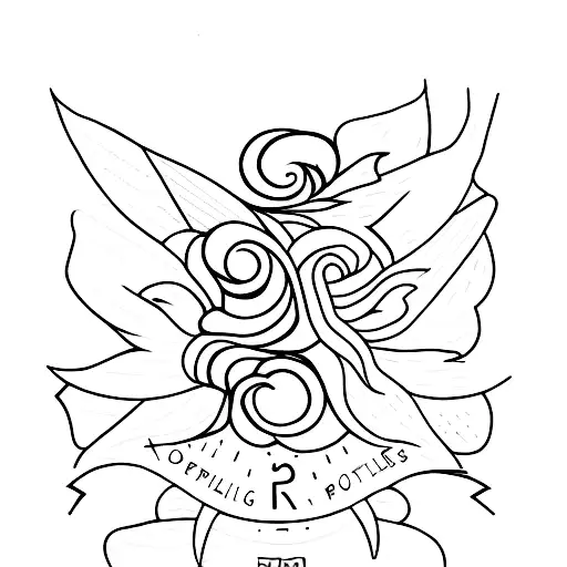 representing 3 sisters tattoo design idea