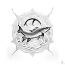 ichthys symbol tattoo design idea