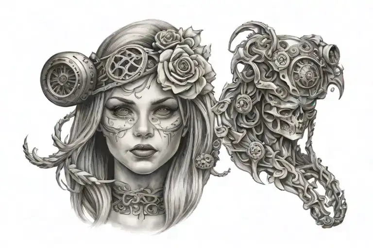 Sister to bro tats tattoo design idea