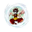 Kurama tattoo design idea