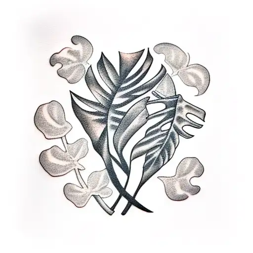Vicky Jeffree's Instagram post: “Monstera deliciosa leaves on the back of  the shoulder for @grace… | Plant tattoo, Monstera deliciosa tattoo, Floral  tattoo shoulder