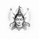 Hindu Shiva tattoo design idea