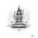 Hindu Shiva tattoo design idea