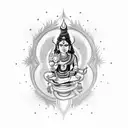 Hindu Shiva tattoo design idea