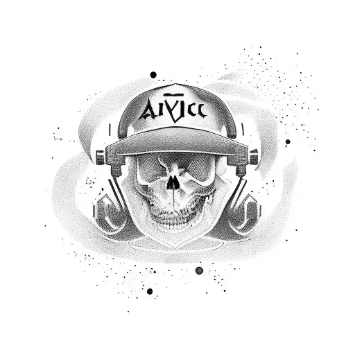 Avicii Trouble tattoo design idea