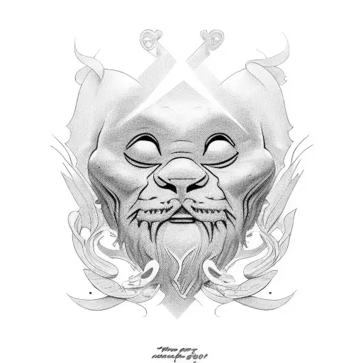 father in memory  tattoo design idea