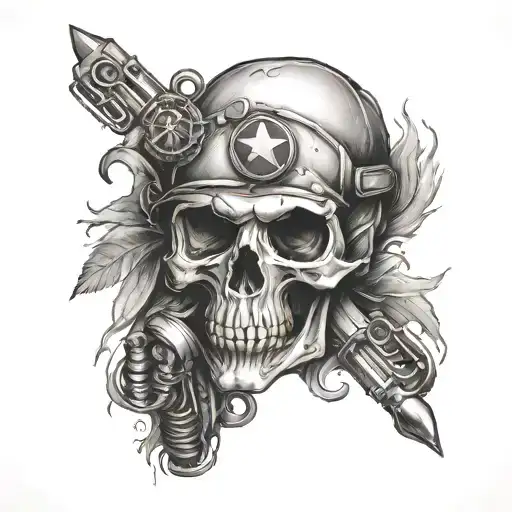 us army trauma surgeon   tattoo design idea