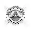 sleeve with aztec design, aztec pyramid, mexican eagle  cheetah,  tattoo design idea