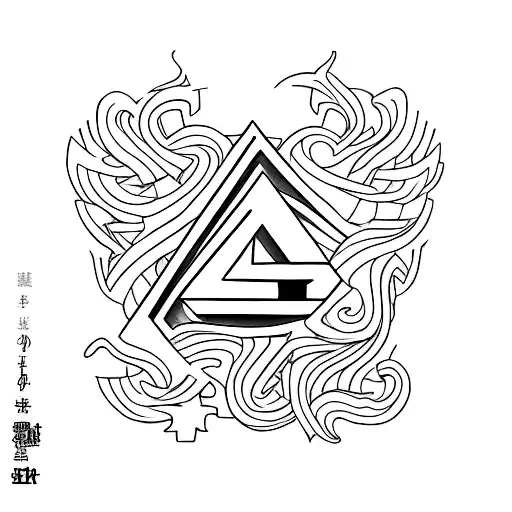 symbolism for the number 4 tattoo design idea