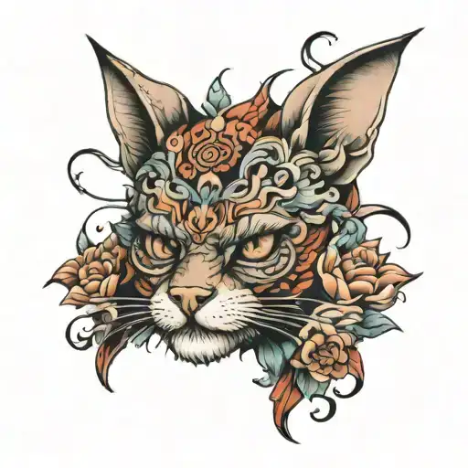 self made man tattoo design idea