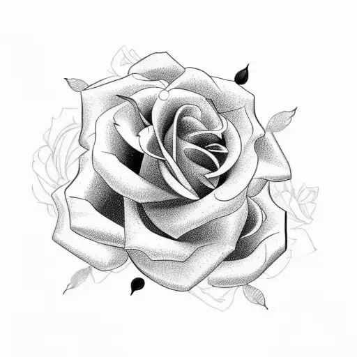 Rosa de los vientos con montaña de Montserrat  tattoo design idea