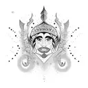 dream catch with  tattoo design idea