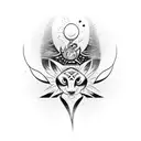 dream catch with  tattoo design idea