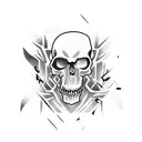 executioner  tattoo design idea