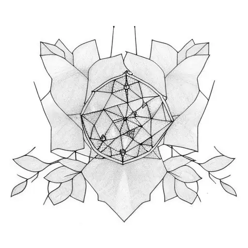 canary on branch tattoo design idea