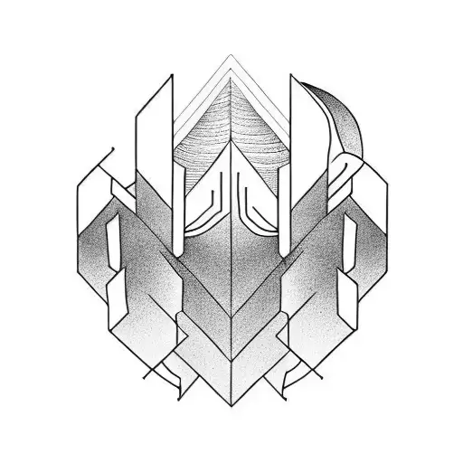 A simple, elegant, and minimal monochrome hand tattoo that contains symbols for flow, breathe, and moving forward. tattoo design idea