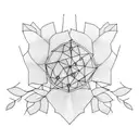 canary on branch tattoo design idea