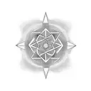 Zen, Air, Flow, Relax, Forward, Simple, Geometric tattoo design idea