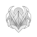 A simple, elegant, and minimal monochrome hand tattoo that contains symbols for flow, breathe, and moving forward. tattoo design idea