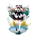 miku nakano enojada tattoo design idea
