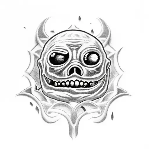 the binding of isaac  tattoo design idea