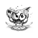 video game binding of isaac  tattoo design idea