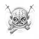 video game binding of isaac  tattoo design idea