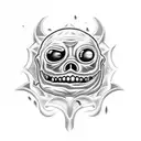 the binding of isaac  tattoo design idea