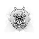 the binding of isaac  tattoo design idea